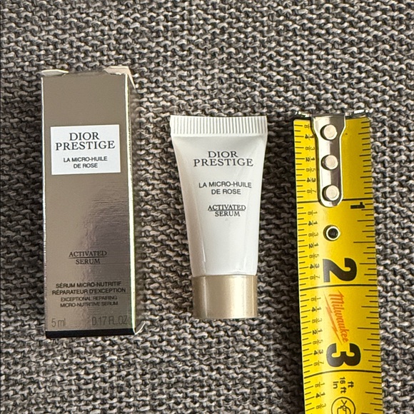 Set of 2 Minis DIOR PRESTIGE La Micro-Huile de Rose Advanced Serum 5ml New - Picture 15 of 15